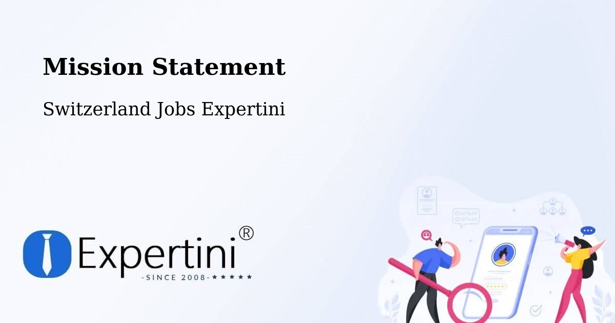 Corporate Mission – Chêne Bourg - Switzerland Jobs Expertini